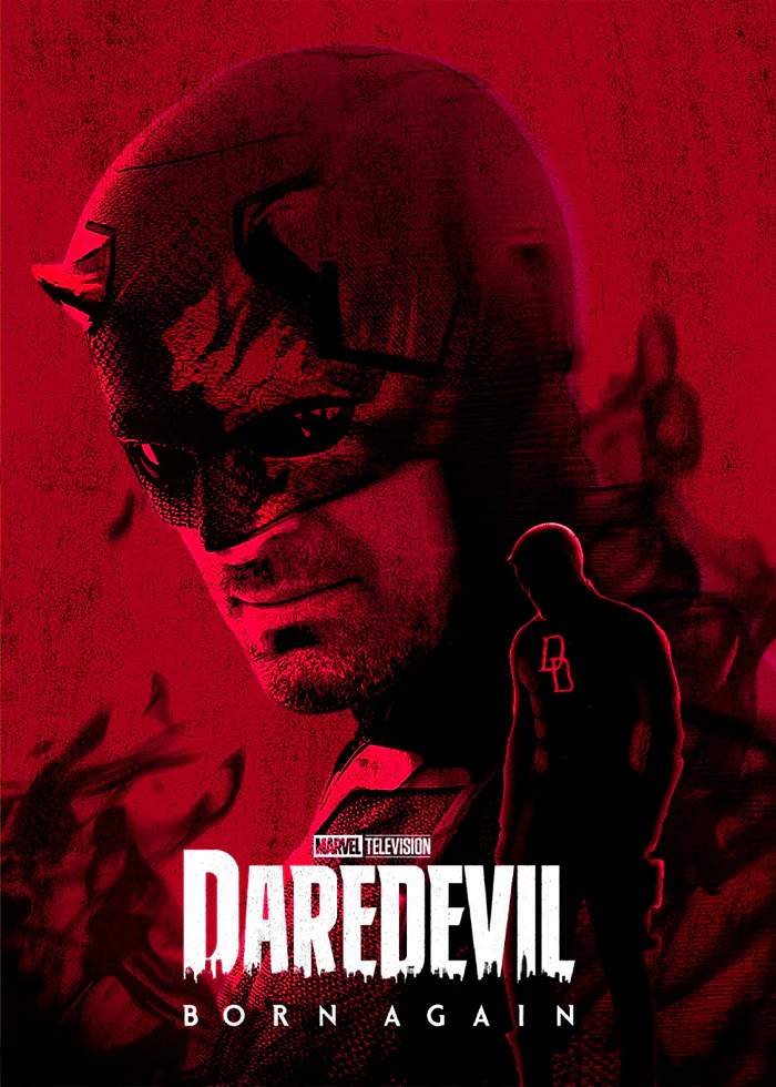 Afiche de DAREDEVIL: BORN AGAIN por Daniel Logacho