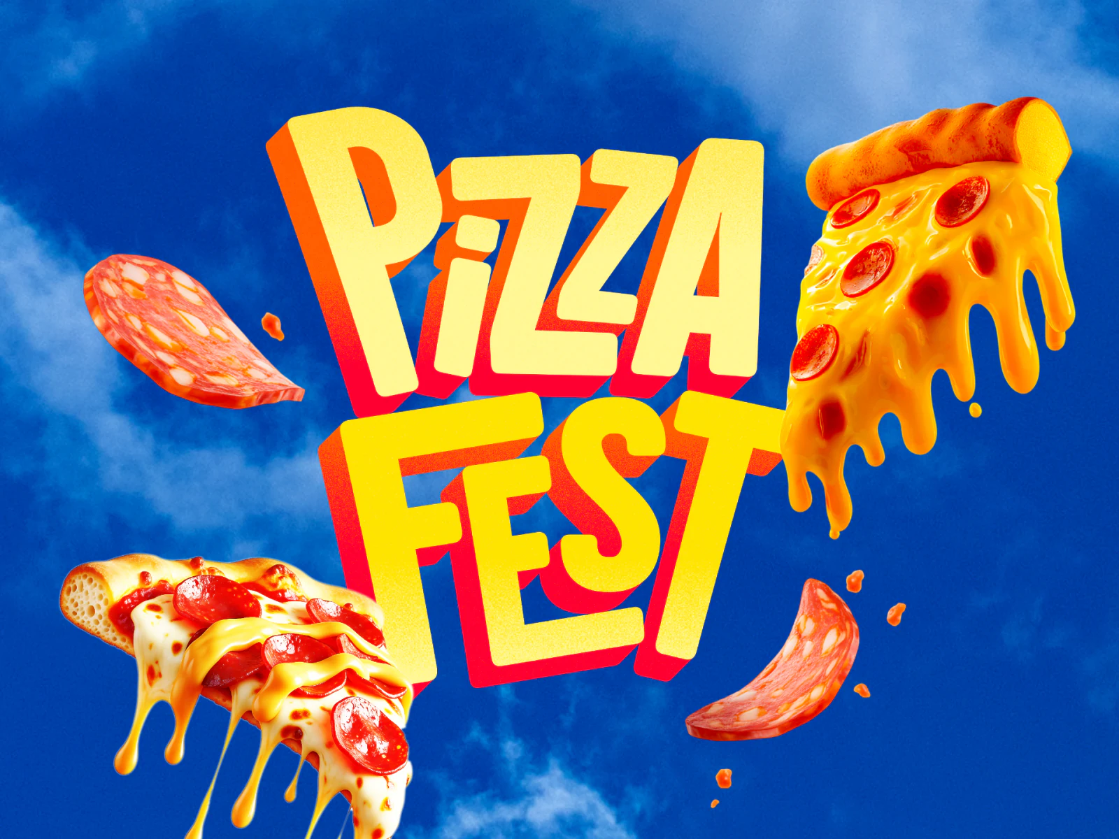 Pizza Fest — Branding, Dirección de arte