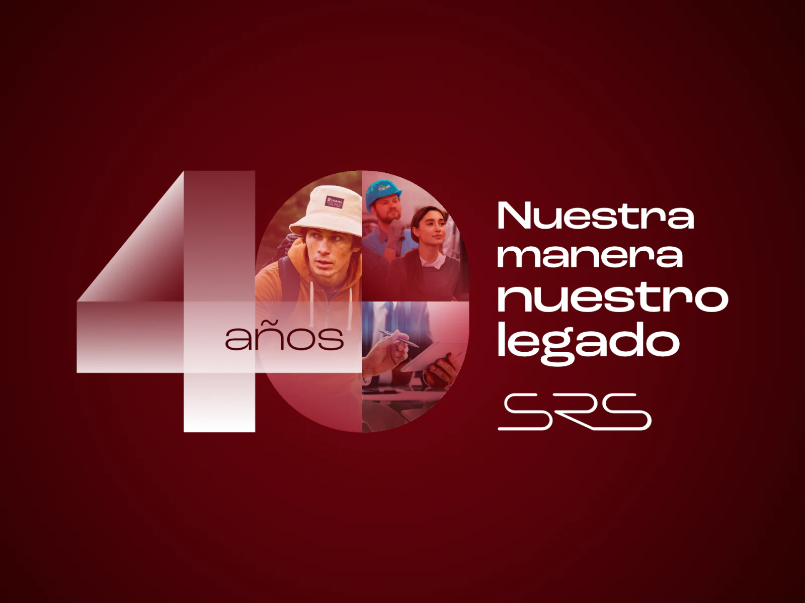 40 años SRS — Branding, Dirección de arte