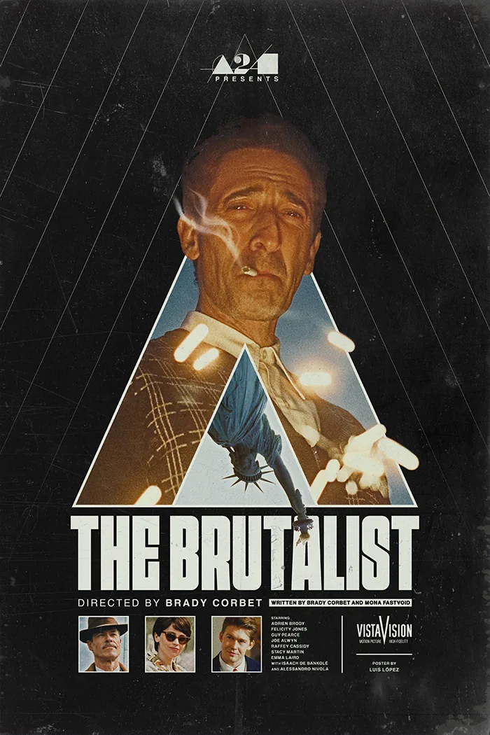 The Brutalist (2024) | VHS Alternative Poster — 1