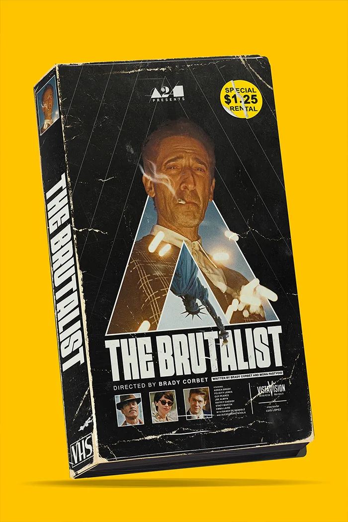 The Brutalist (2024) | VHS Alternative Poster — 3