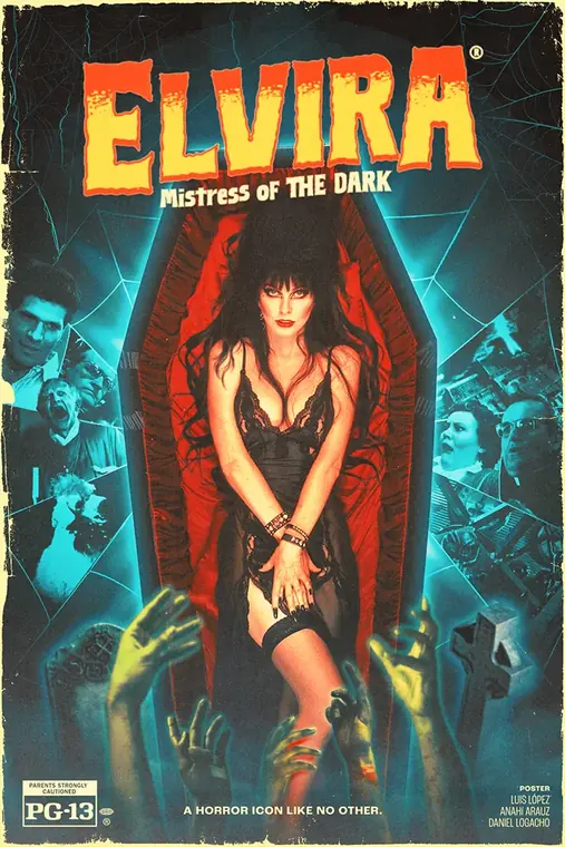 Elvira: Mistress of the Dark | Homage Poster — 1