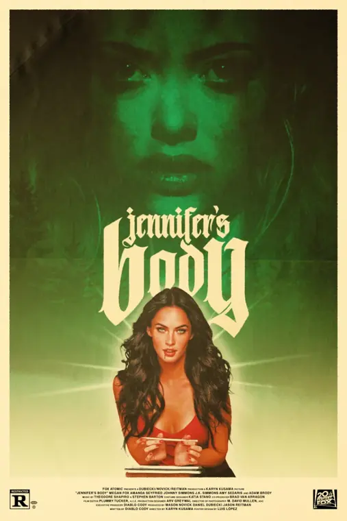 Jennifer's Body (2009) | Homage Poster — 1