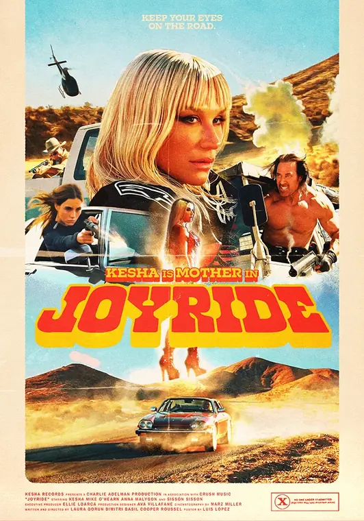 Kesha’s JOYRIDE (2024) | Homage Poster — 1