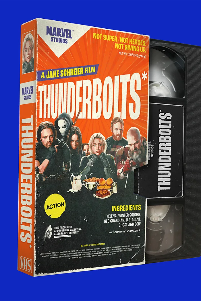 Thunderbolts* (2025) | VHS Alternative Poster — 2